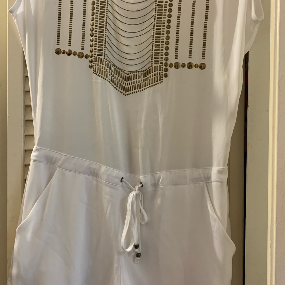 White short dress